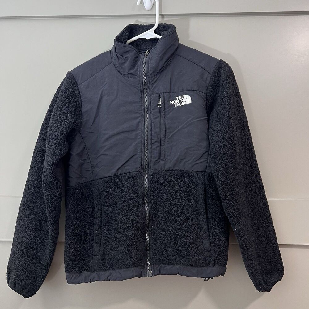 The North Face‎ Polartec Fleece Jacket Women XS Black Outdoor Warm Zip Coat